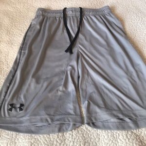 Boys Under Armour Gray Shorts